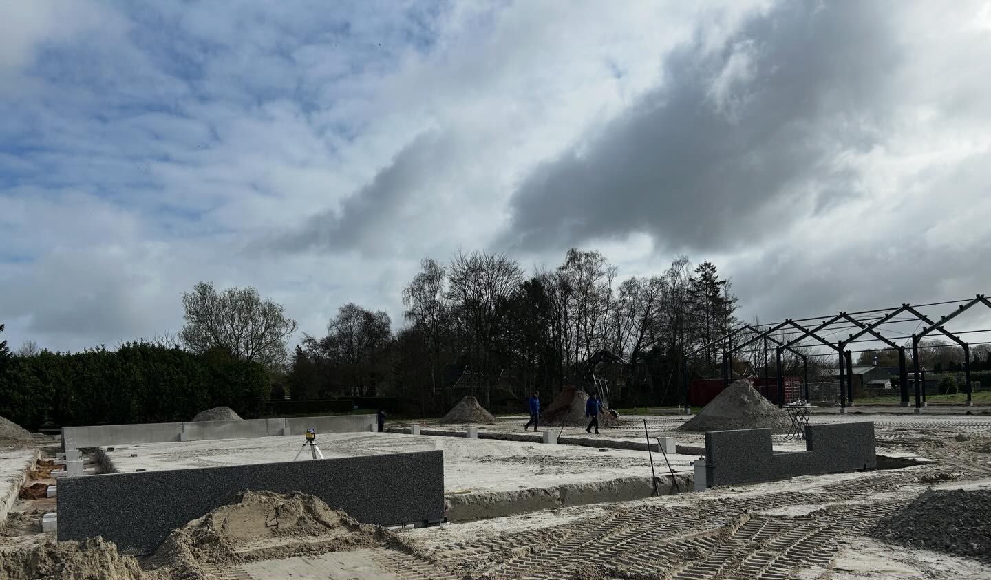 Start bouw nieuwe gemeenteloods
