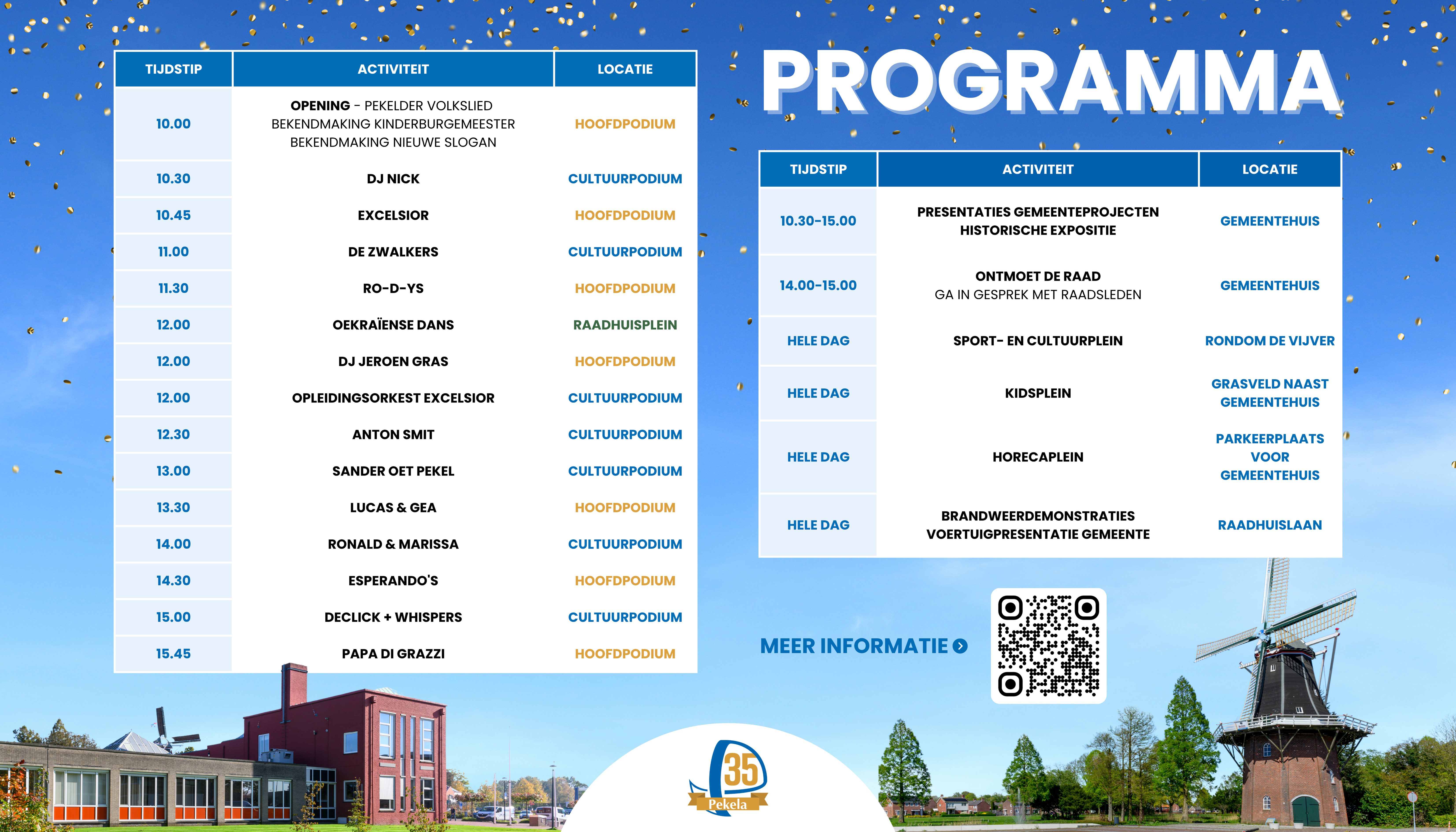 Programma Open Dag