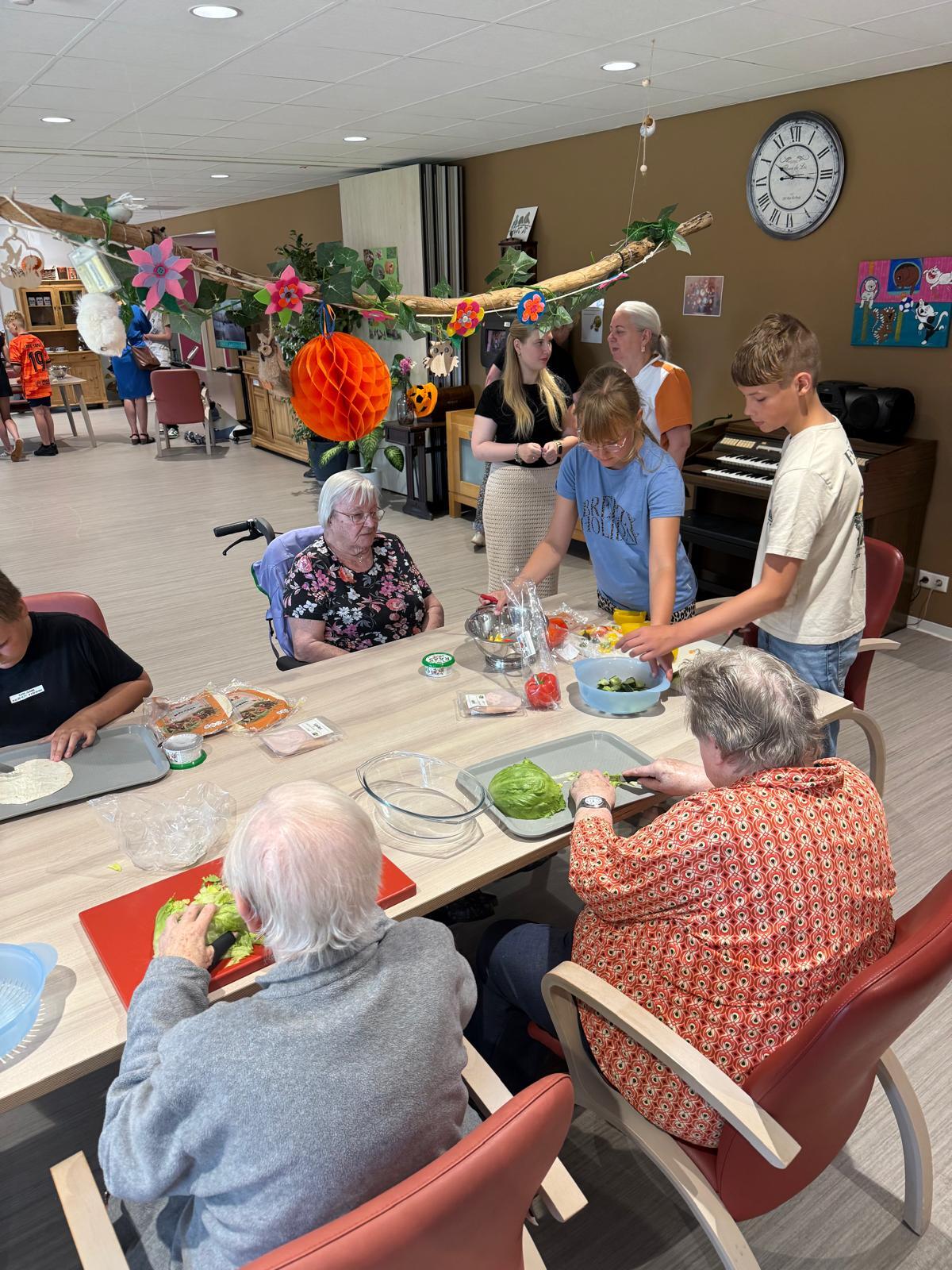 Koken en spelletje Clockstede