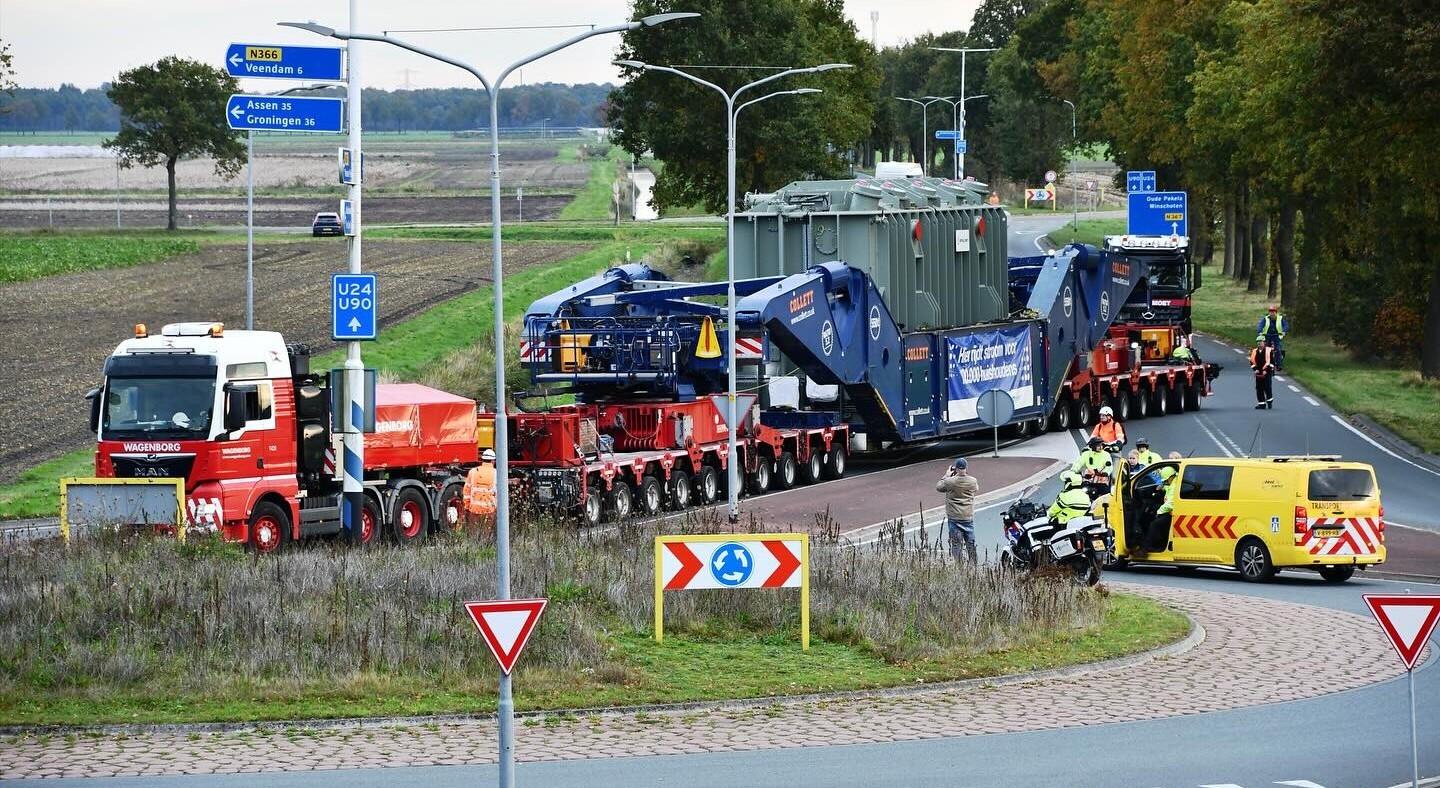 Vierde transformatortransport