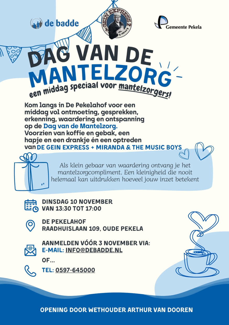Dag van de Mantelzorg