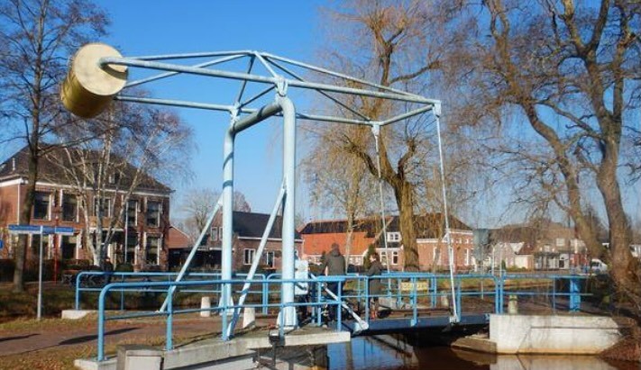 Omgevallen treurwilg