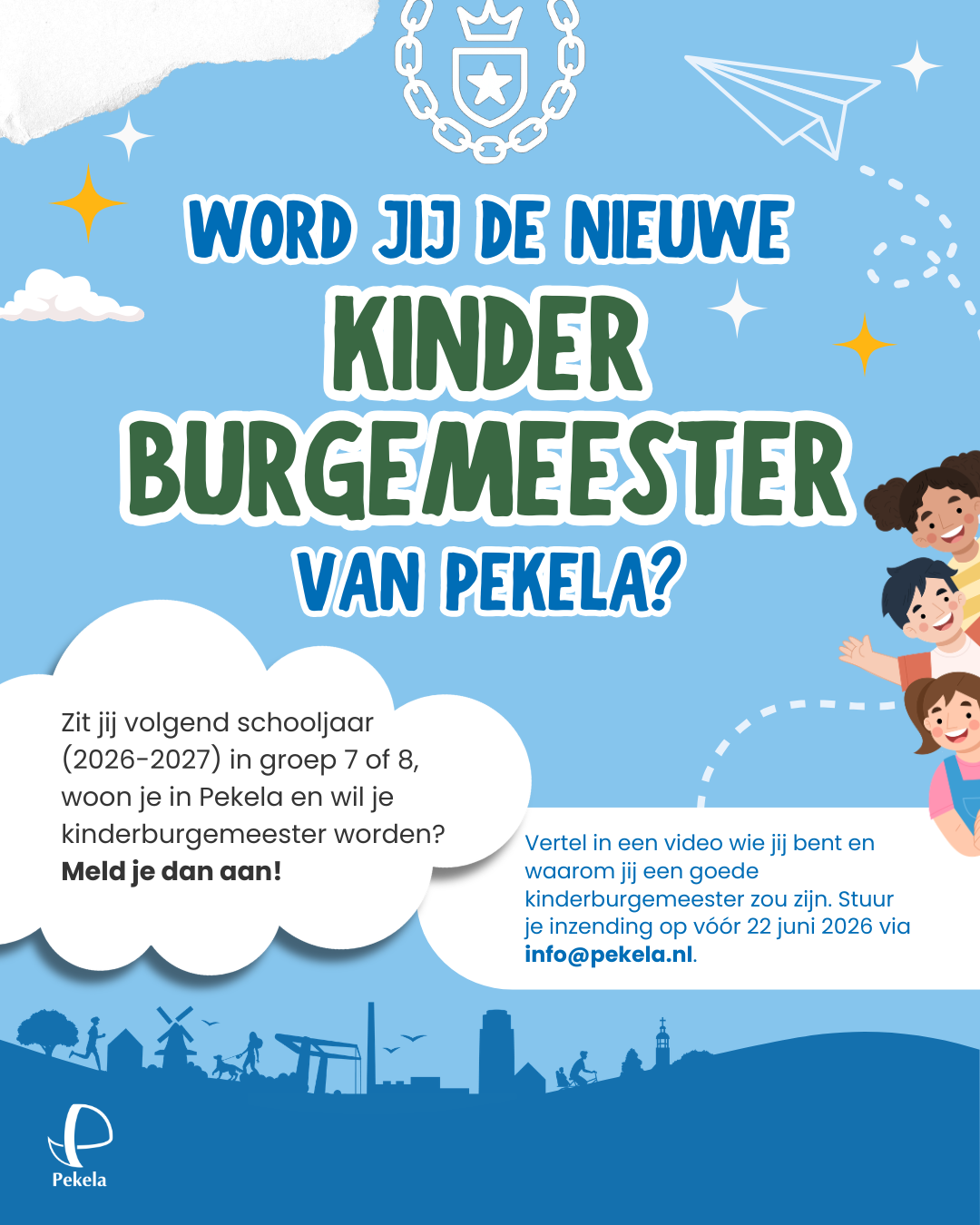 Nieuwe kinderburgemeester