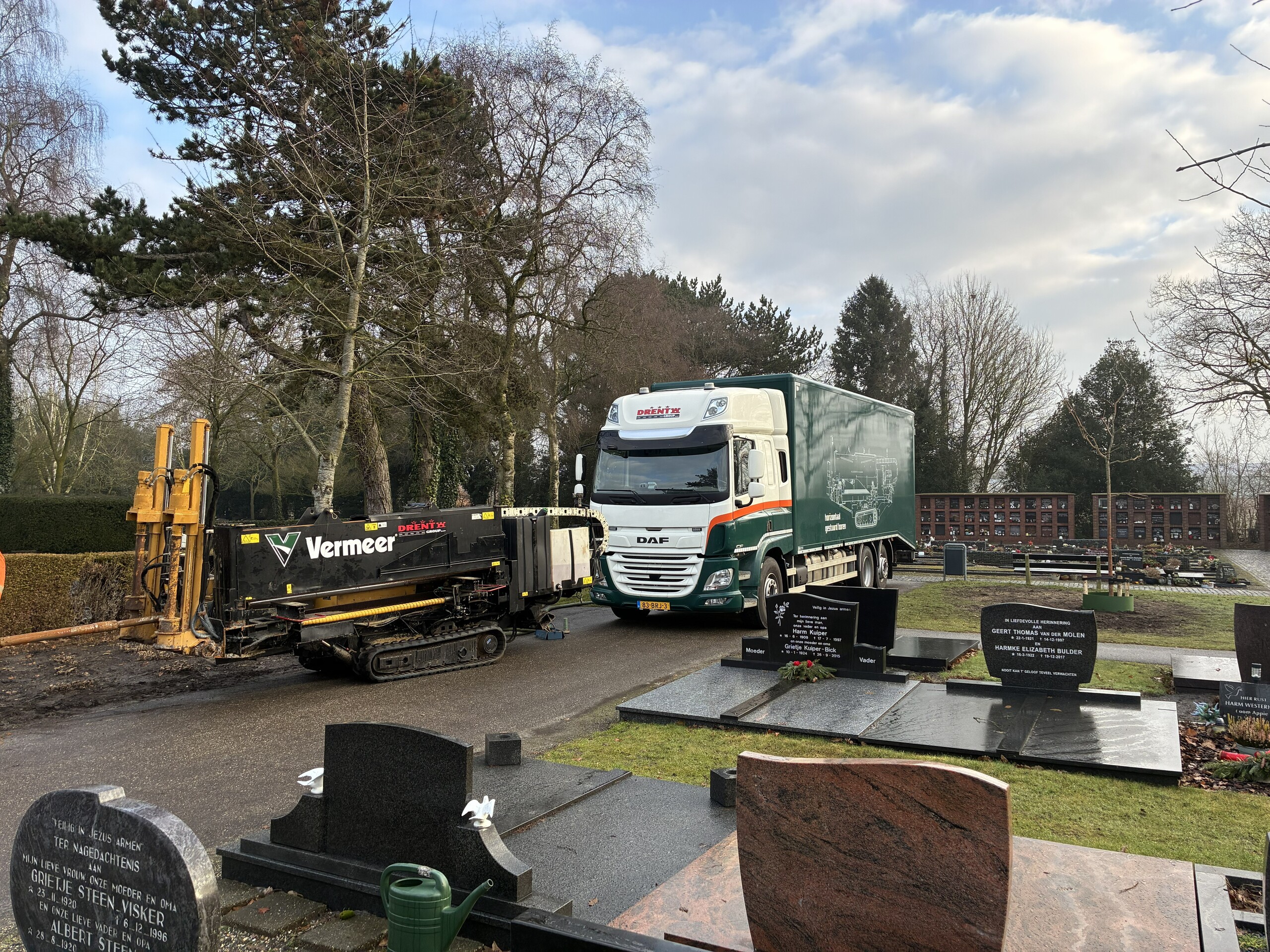 Watertappunt begraafplaats