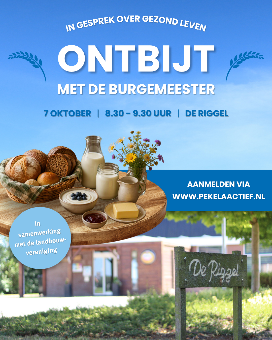 Ontbijt met de burgemeester