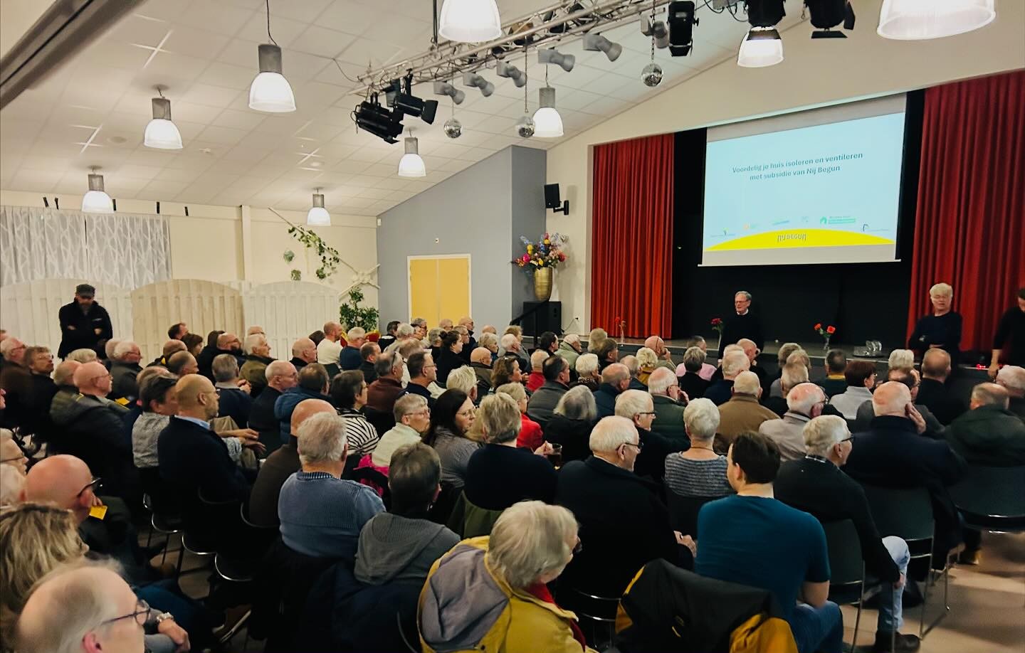 Volle bak bij Energiecafé