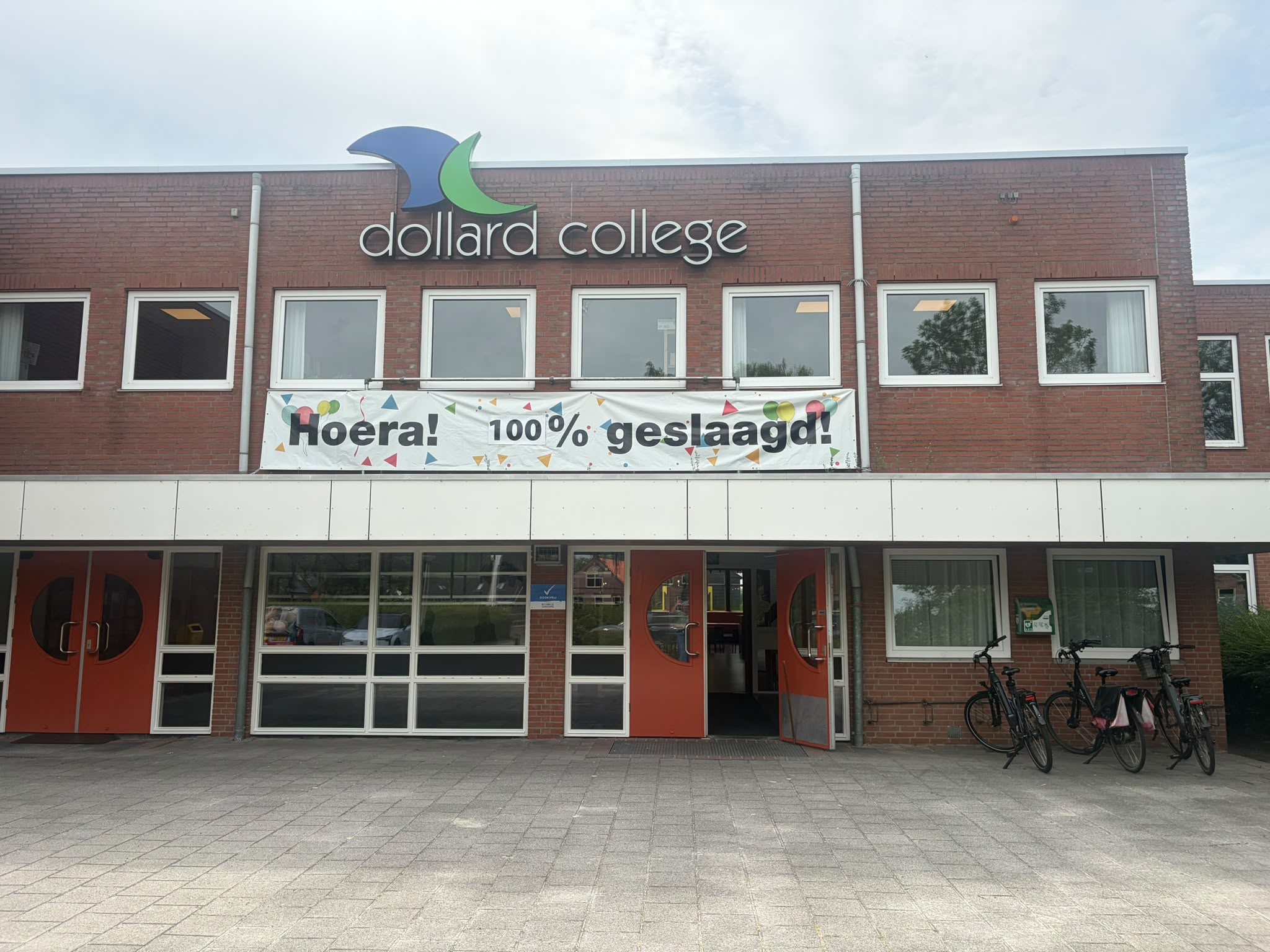 Dollard college iedereen geslaagd