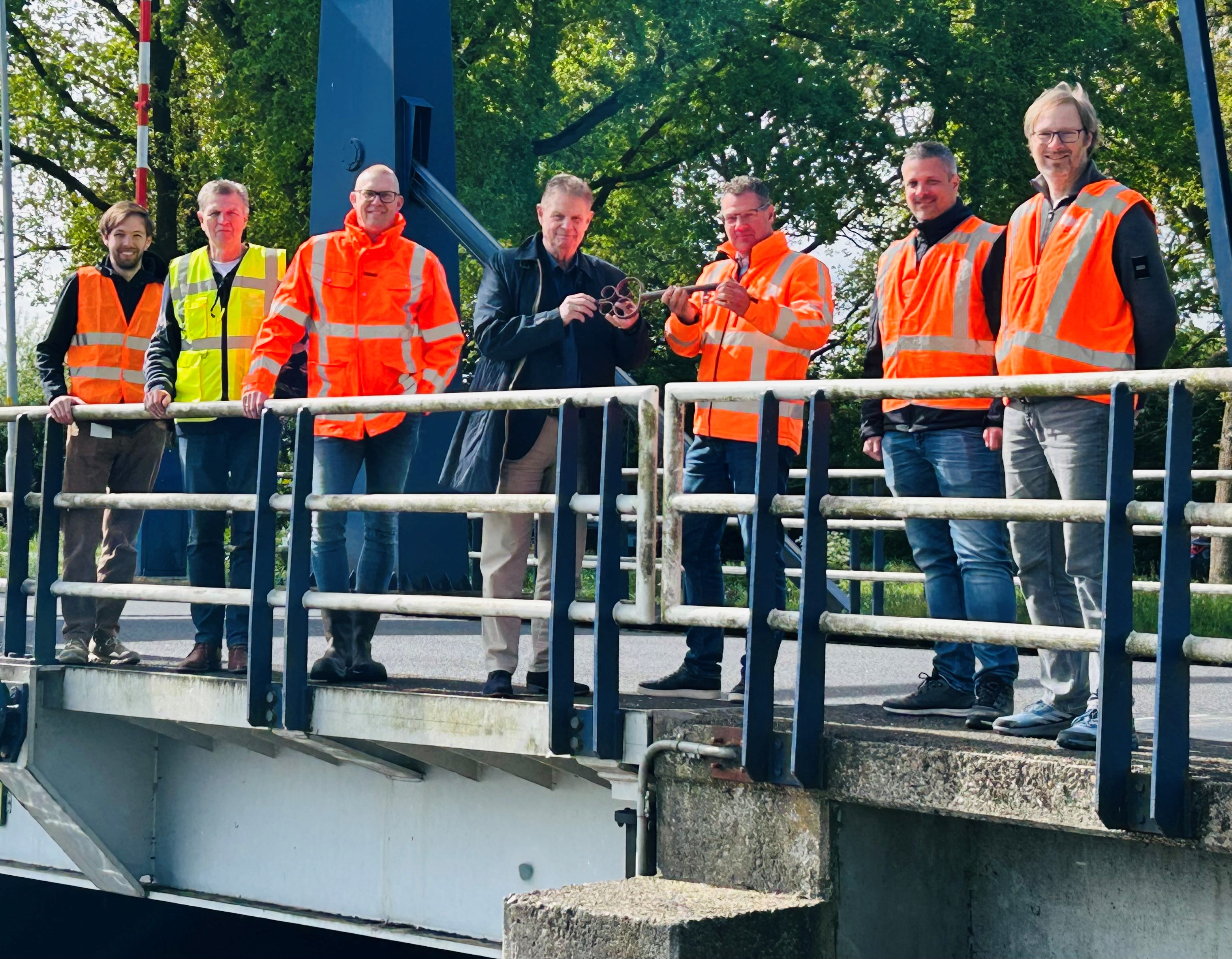 Foto Blijhamsterbrug overdracht 2