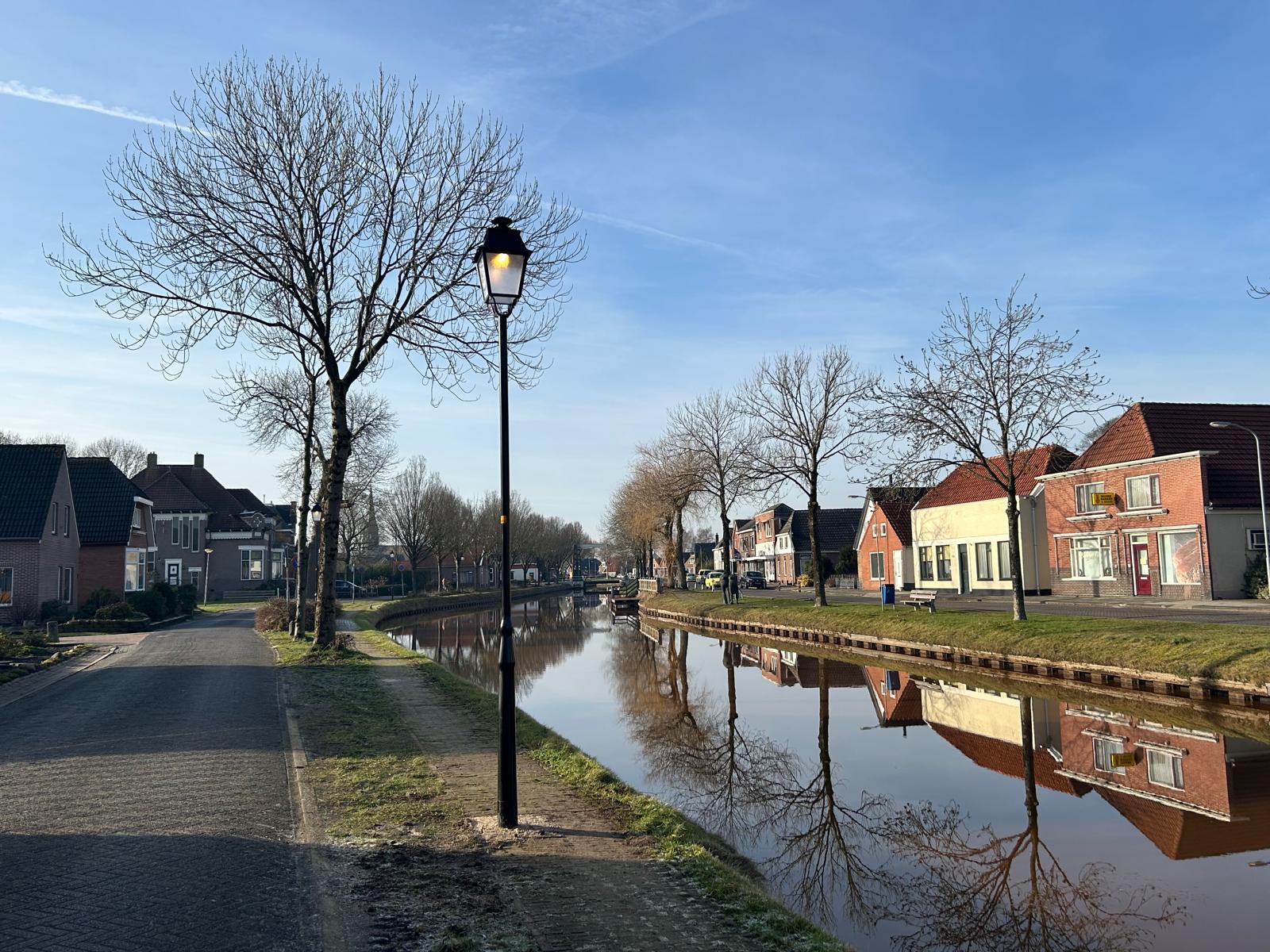 Nieuwe lantaarnpalen