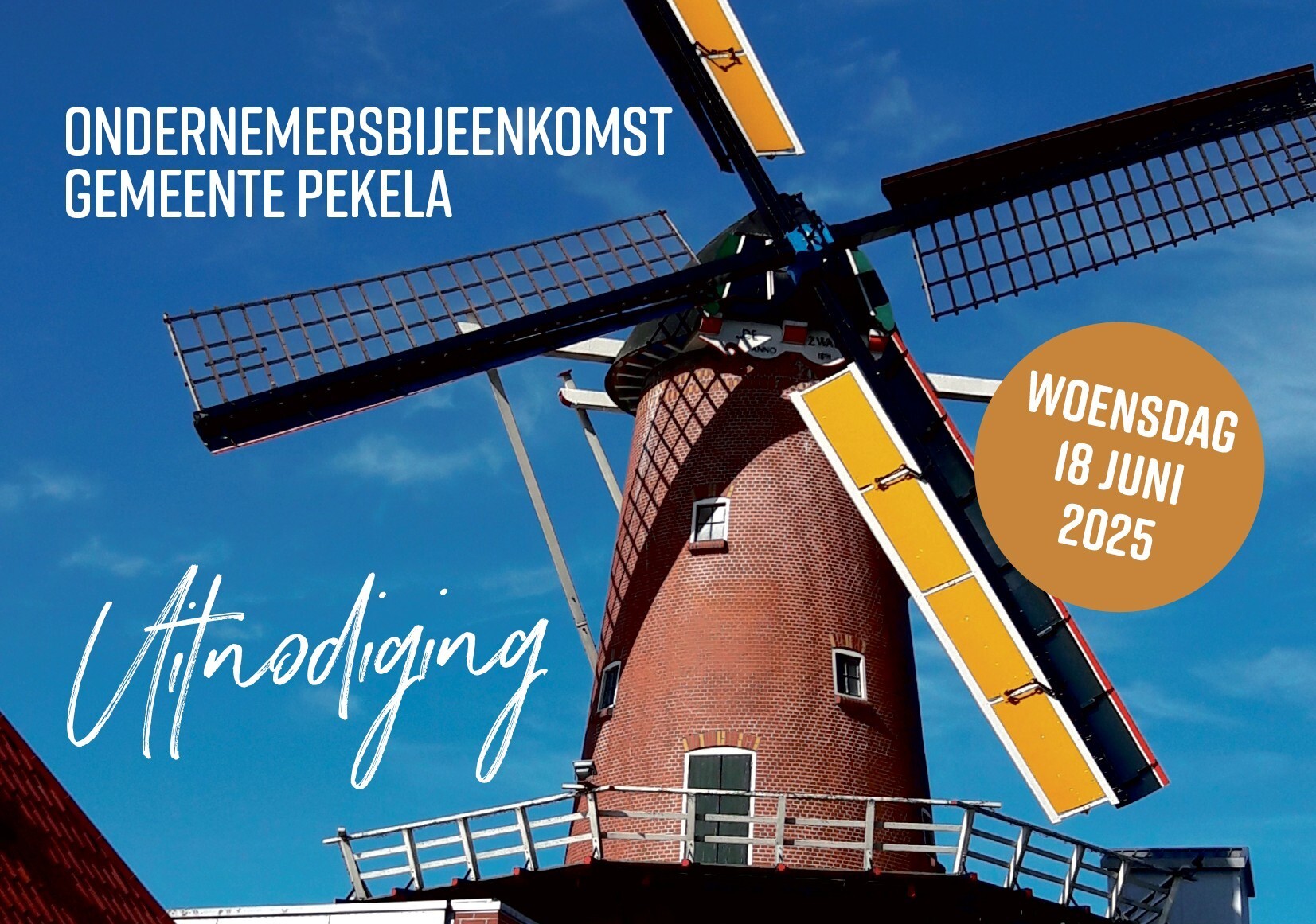 Ondernemersbijeenkomst 18 juni
