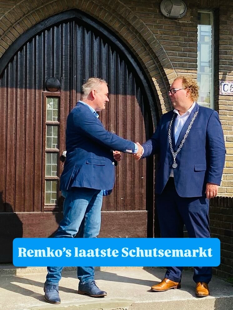 Schutsemarkt Remko laatste dag